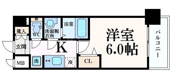 プレサンスTHE KYOTO 東福寺 EASTの物件間取画像