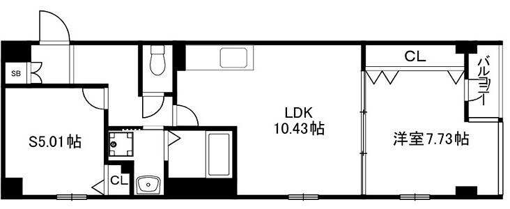 二条城東レジデンスの物件間取画像