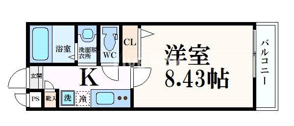 La Fite OMIYAの物件間取画像