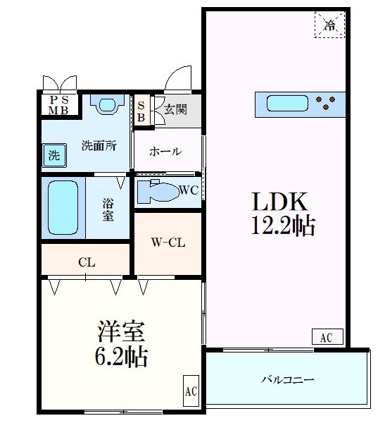 ロータス京都西大路の物件間取画像