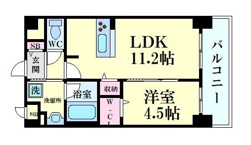 ラウレア西院の物件間取画像