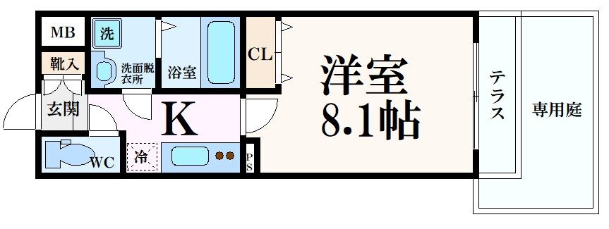 アドバンス京都アリビオの物件間取画像