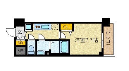 プレサンス京都天使突抜奏の物件間取画像