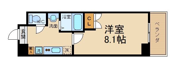 大宮駅 徒歩1分 10階の物件間取画像