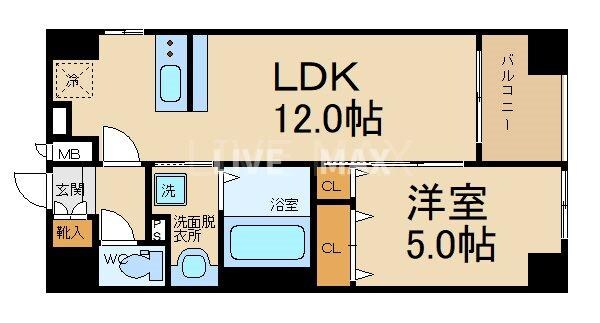 サンクチュアリ御池御前の物件間取画像