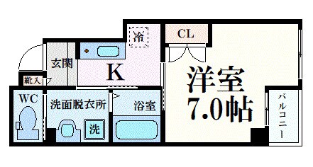 物件間取画像