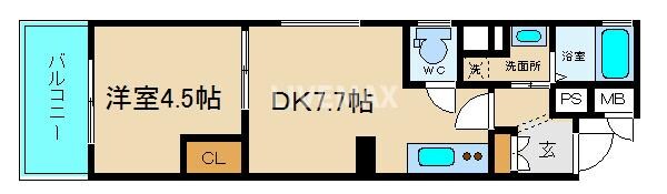 ベラジオ堀川今出川の物件間取画像