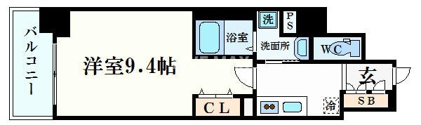 アスヴェル京都三条通の物件間取画像