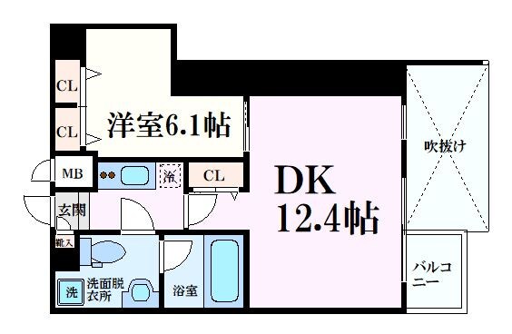 プレサンスＮＥＯ京都烏丸の物件間取画像