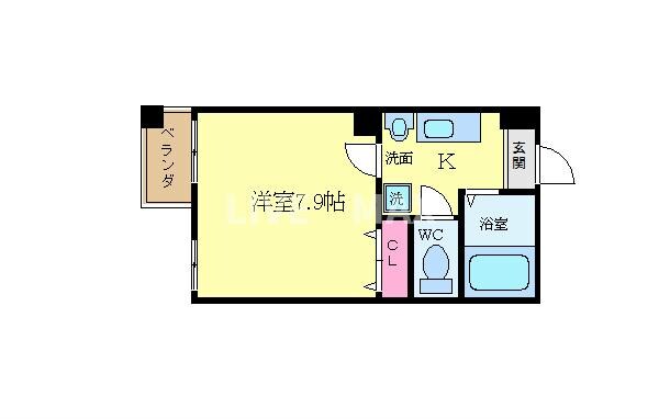 ナベル錦の物件間取画像