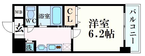 プレサンス京都鴨川彩華の物件間取画像