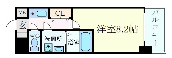 サムティ京都御池の物件間取画像