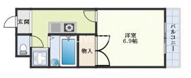 プレジール西ノ京の物件間取画像