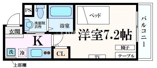 いろは梅小路の物件間取画像