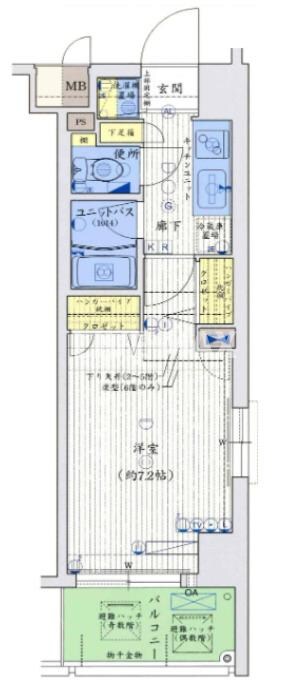 クリスタルグランツ西大路御池の物件間取画像