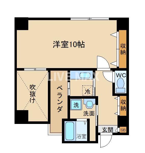 ビレイユ眞英河原町の物件間取画像