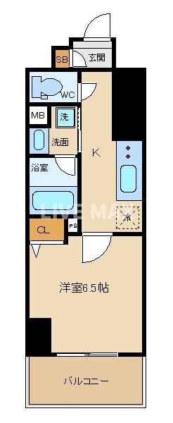 アスヴェル京都東寺前の物件間取画像