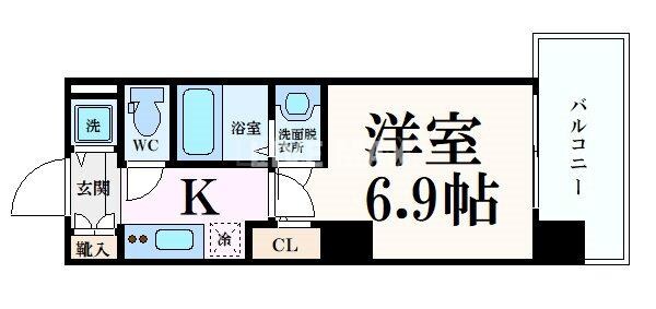 アクアプレイス京都洛南Ⅱの物件間取画像