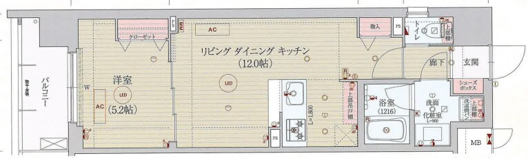 ベラジオ雅び京都三条通の物件間取画像