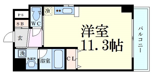 ドルチェヴィータ新大阪の物件間取画像