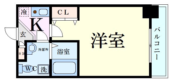 SERENiTE中津の物件間取画像