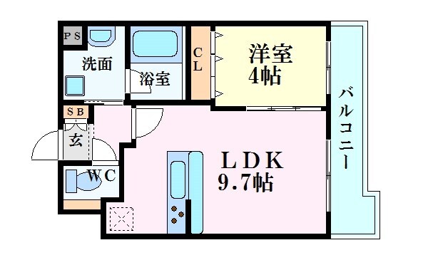 ユリ乃ヒルズの物件間取画像