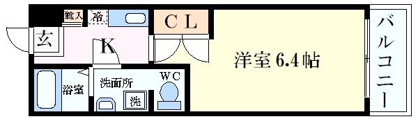 ＳＷＩＳＳ京橋の物件間取画像