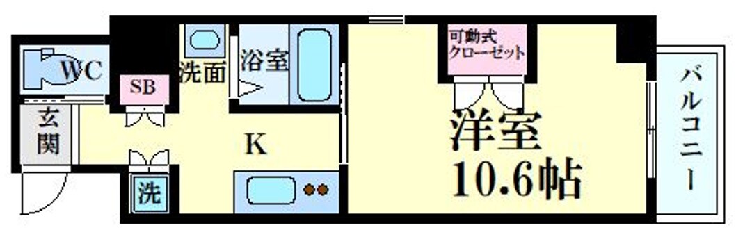 SSK North Osakaの物件間取画像