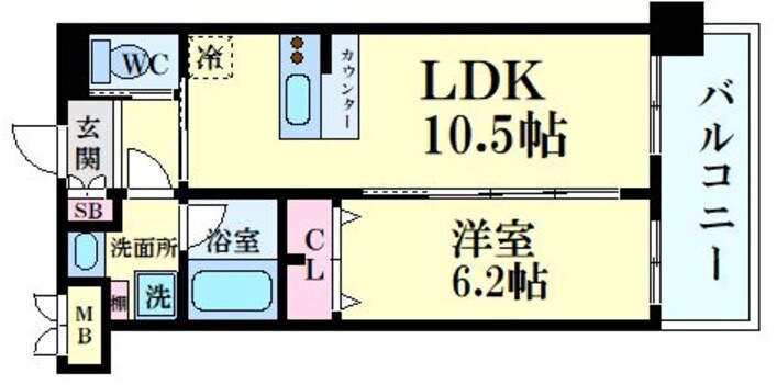 プレジオ豊中の物件間取画像