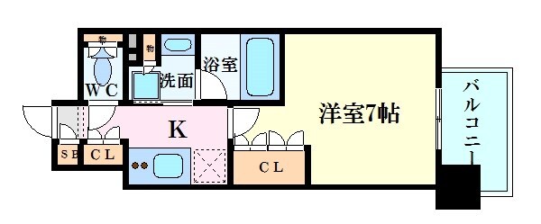 アーバネックス江坂広芝の物件間取画像