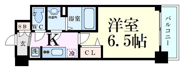 プレサンス新大阪イオリアの物件間取画像