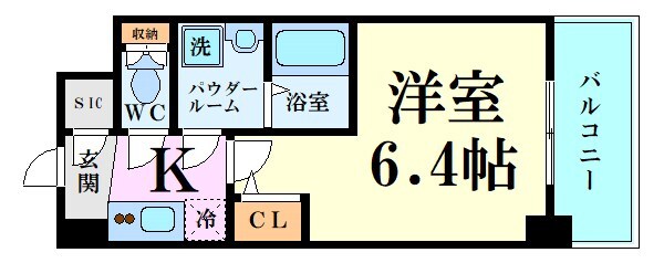 中津駅 徒歩8分 3階の物件間取画像