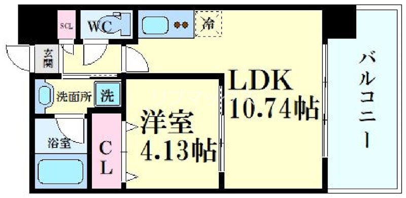 プレジオ御幣島の物件間取画像