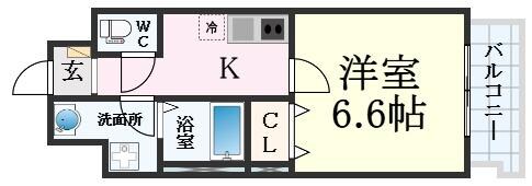 千葉・岸辺の物件間取画像