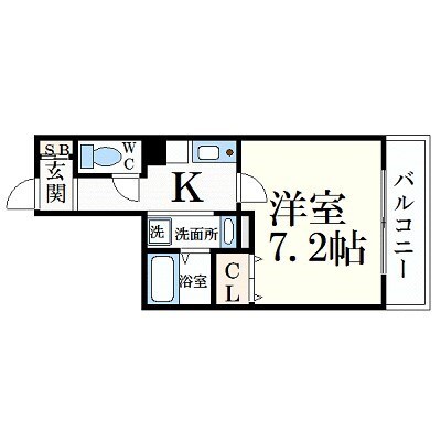 物件間取画像