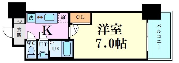 セレニテ新大阪プリエの物件間取画像