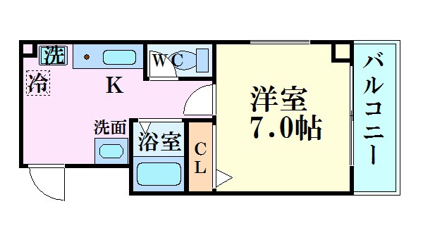 スタシオン梅田イーストの物件間取画像