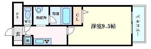 ソレアードＮの物件間取画像