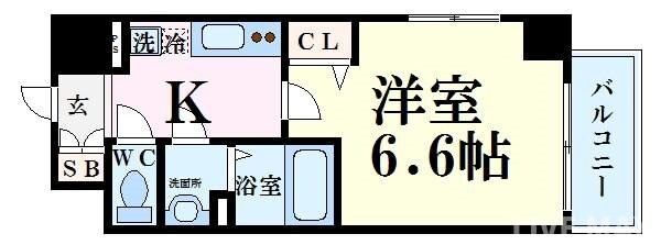 ベクス福島の物件間取画像