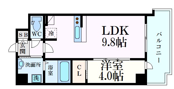 ArtizA緑地公園の物件間取画像