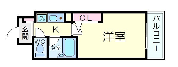 エスリード大阪城北の物件間取画像