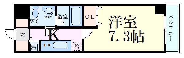 S-FORT江坂垂水町の物件間取画像