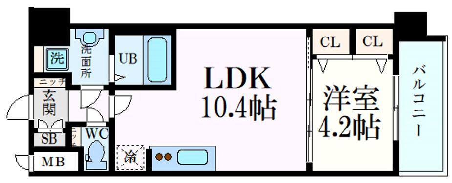 スプランディッド新大阪VⅠの物件間取画像