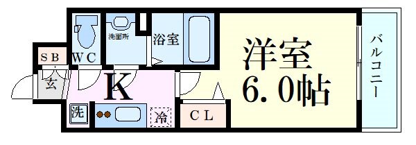 プレサンス新大阪ストリームの物件間取画像