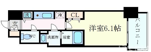 レオンコンフォート本町の物件間取画像