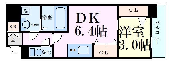 YOU'SⅧ番館（ユーズ8番館）の物件間取画像