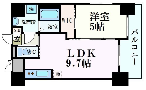 ノルデンハイム江坂垂水町の物件間取画像