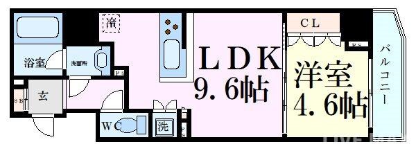 堺筋本町駅 徒歩7分 11階の物件間取画像