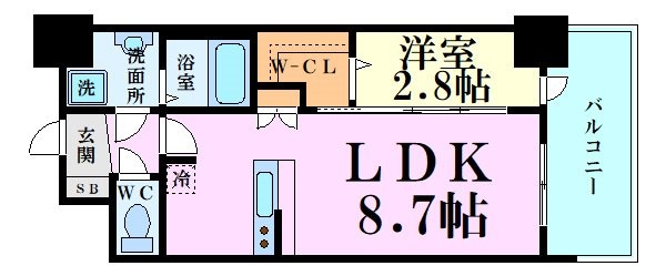 セレニテ新大阪プリエの物件間取画像