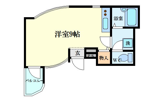 物件間取画像